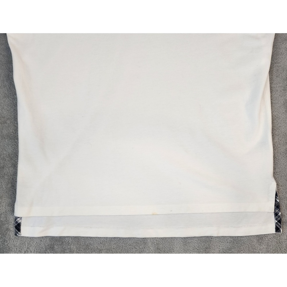 Polo Ralph Lauren Royal Yacht Club Shirt Mens XL White Pique Pocket Vintage Polo - Picture 7 of 11